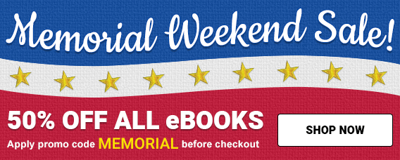 Memorial Weekend Sale! 50% off all eBooks with code "memorial". Shop now.