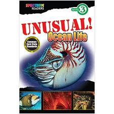 Cover image of the UNUSUAL! Ocean Life free eBook.