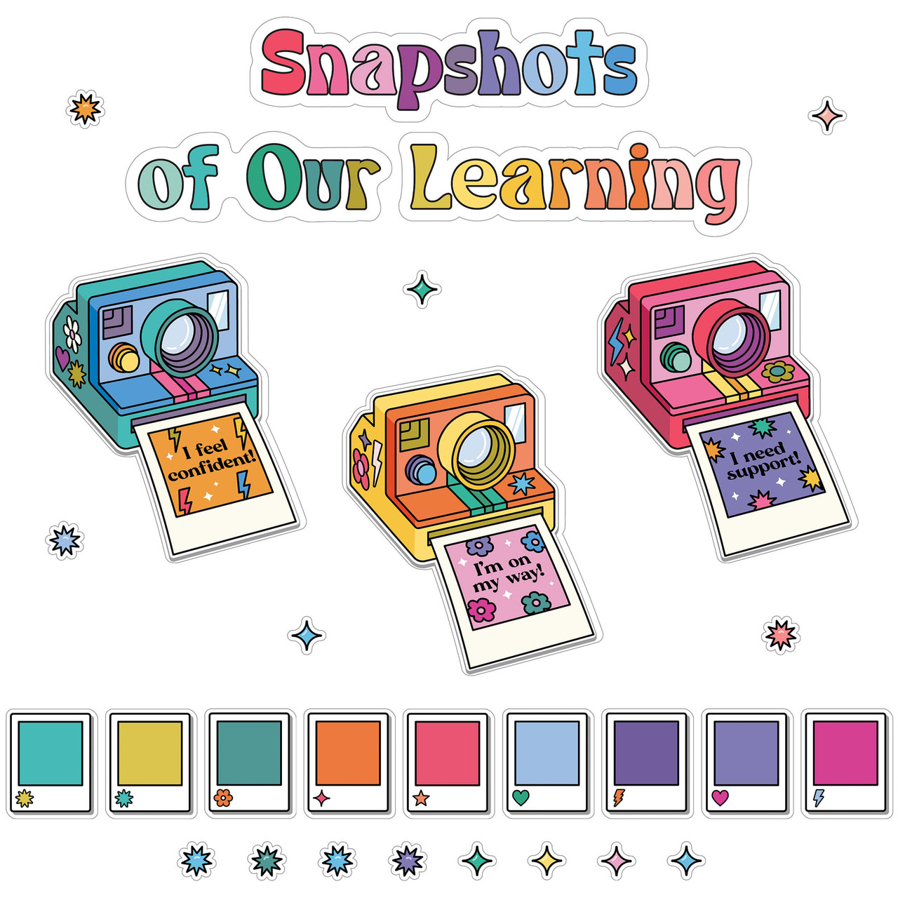Image of Snapshots of Our Learning Bulletin Board Set