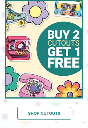 Buy 2 cutouts, get 1 free. Shop cutouts.