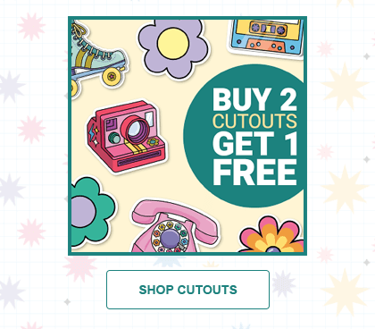 Buy 2 cutouts, get 1 free. Shop cutouts.