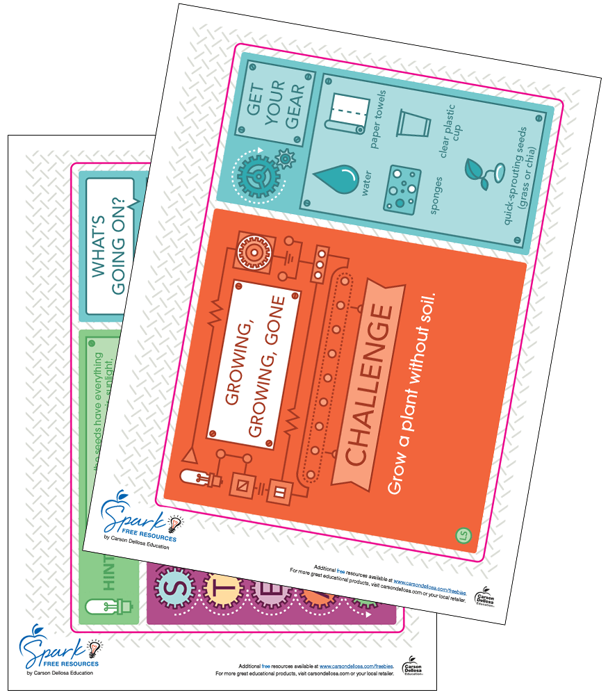 Image of Growing, Growing, Gone STEM Challenge Free Activity