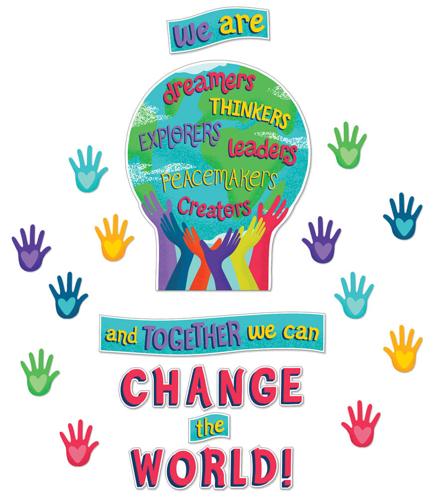 Image of Together We Can Change the World Bulletin Board Set