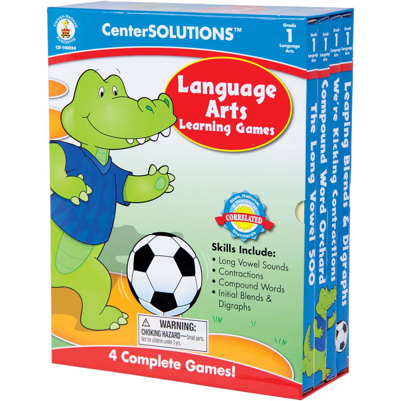 Image of Language Arts Learning Games Board Game Grade 1