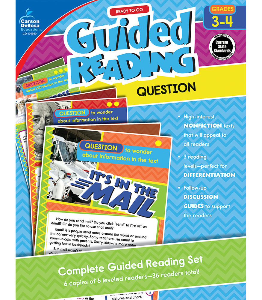 Image of Guided Reading: Question Resource Book Grade 3-4 Paperback