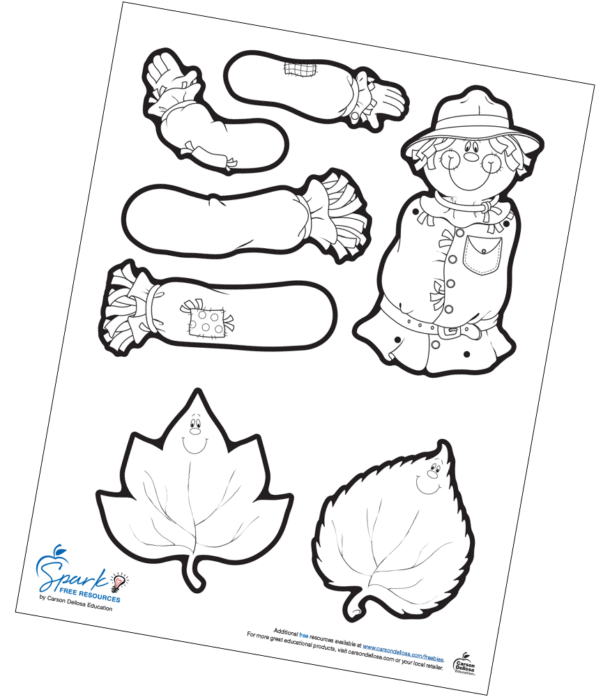 Image of Build A Scarecrow Free Activity