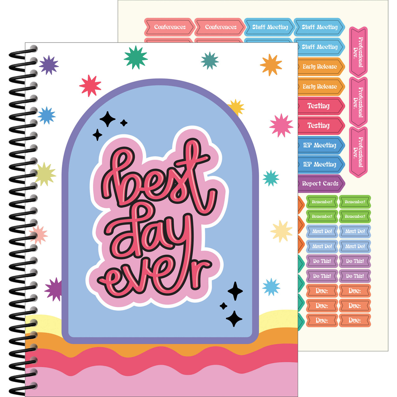 Image of Retro Remix Teacher Planner