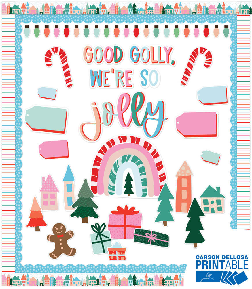 Image of Good Golly, We're So Jolly Printable Classroom Collection