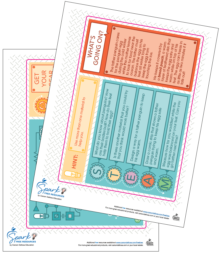Image of Poppa Penguin STEM Challenge Free Activity