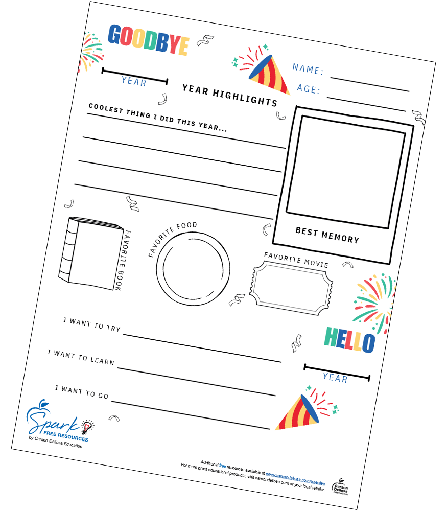 Image of New Year Free Printable