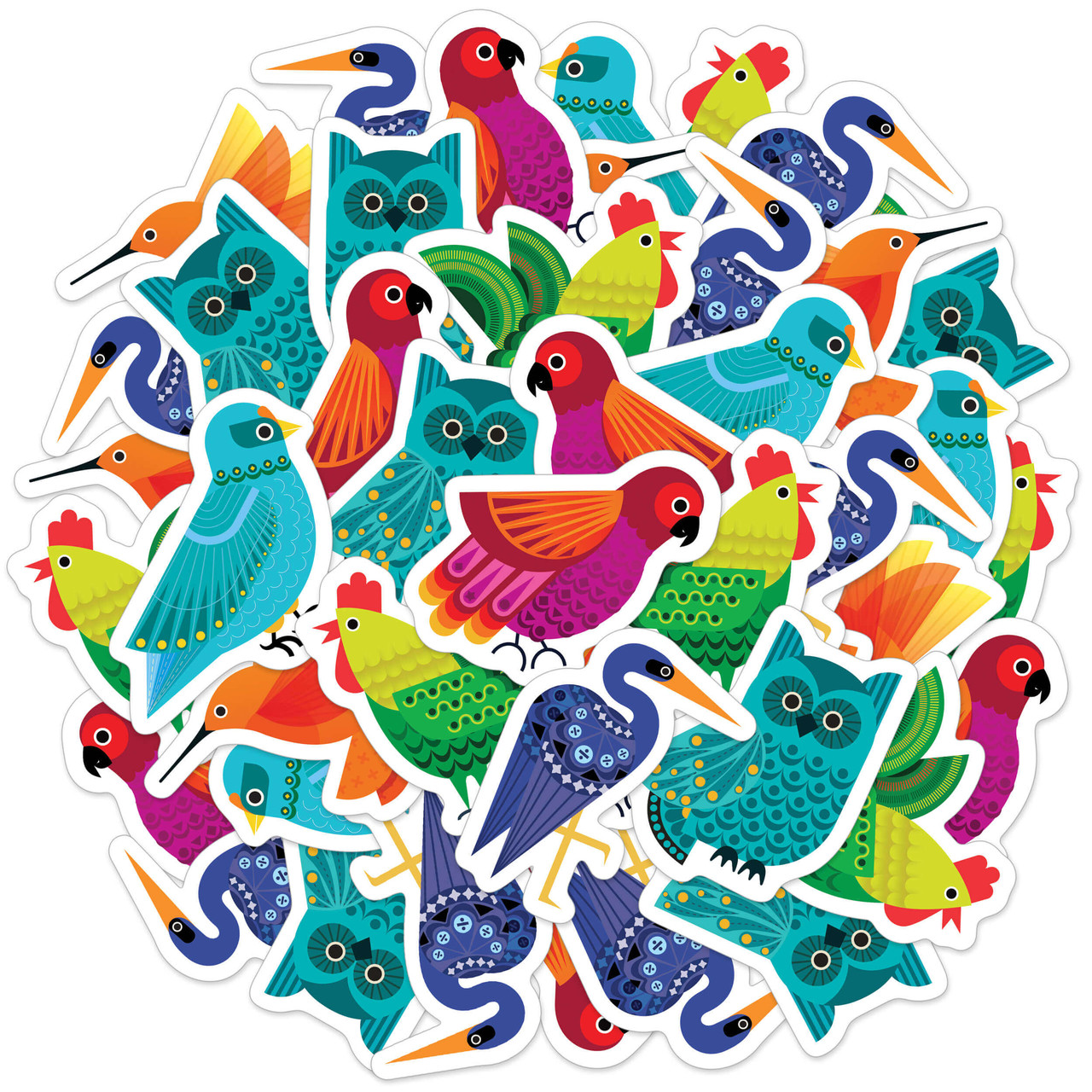 Image of IXL Takeoff Feathered Friends Vinyl Sticker Pack
