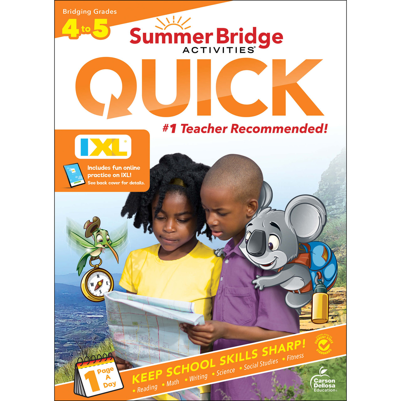 Image of Summer Bridge Activities Quick Workbook Grade 4-5 eBook (PDF)