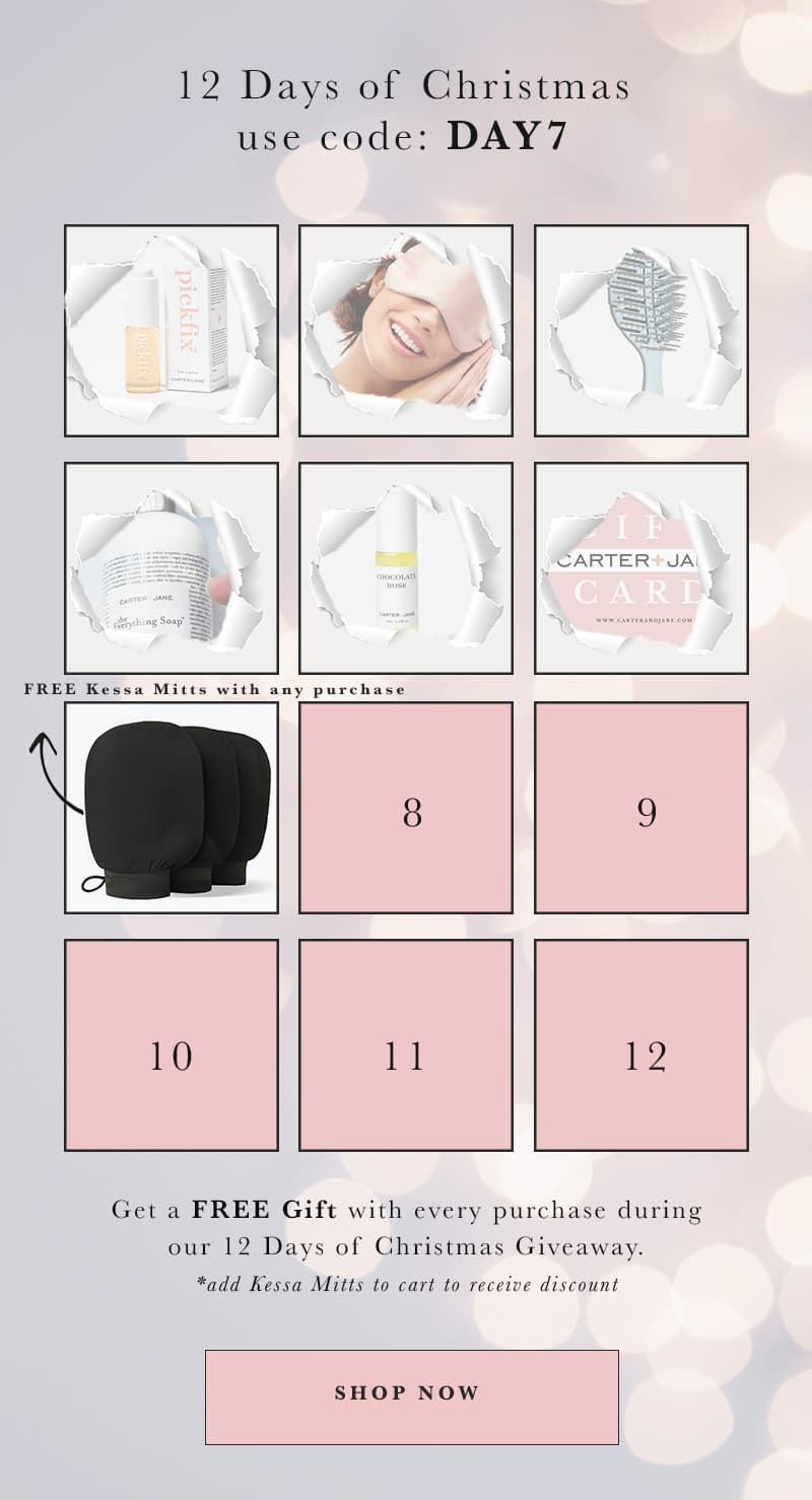 Free Kessa Mitts with any purchase - code: DAY7
