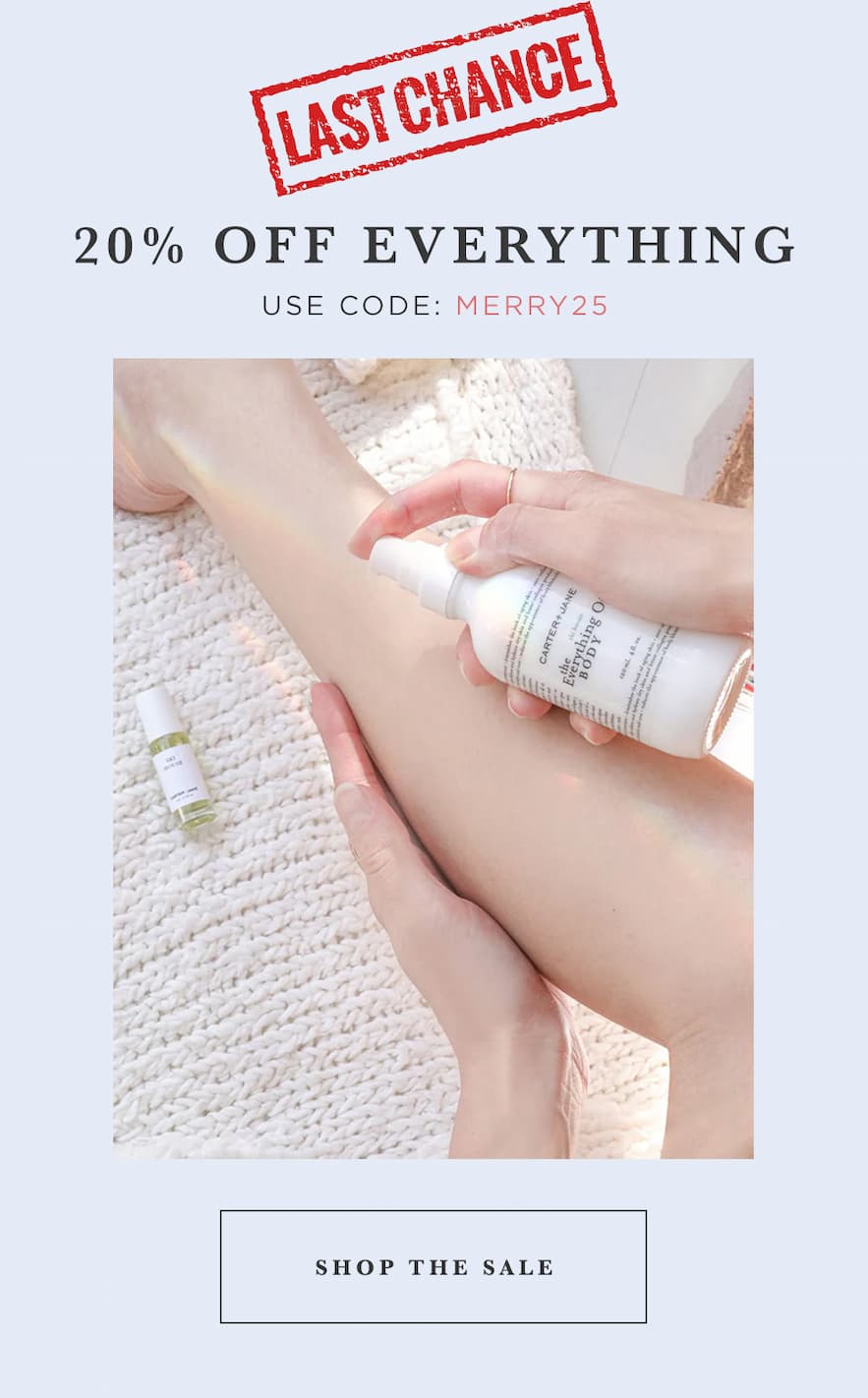 Get 20% Off Sitewide