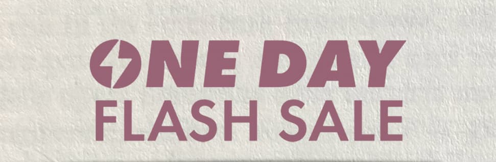One Day Flash Sale