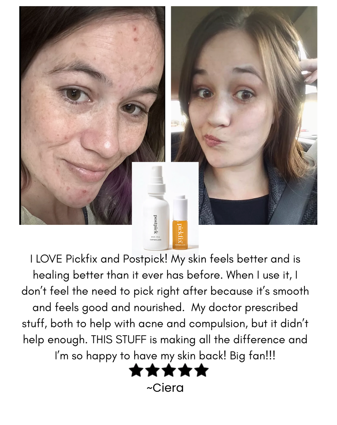 5-start testimonial.