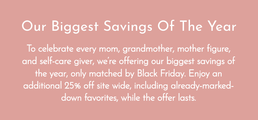 Our biggest savings of the year! Only matched by Black Friday!