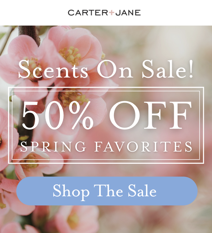 Scents On Sale! 50% Off Spring Favorites! Shop the sale.