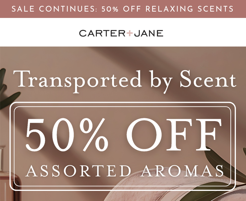 Transported By Scent: 50% off select aromas! 