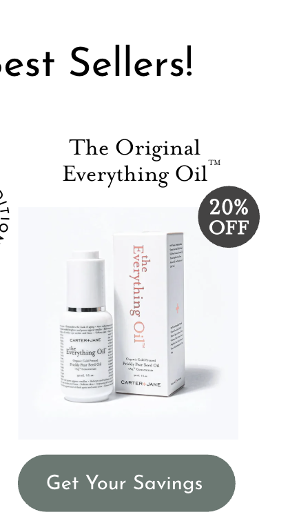 Save 20% on the Original Everything Oil