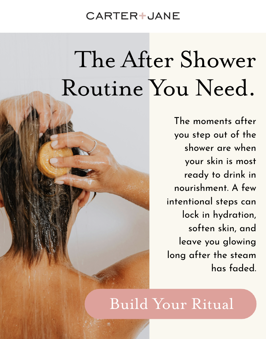 The after shower routine you need. 
