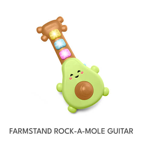 farmstand rock-a-mole guitar