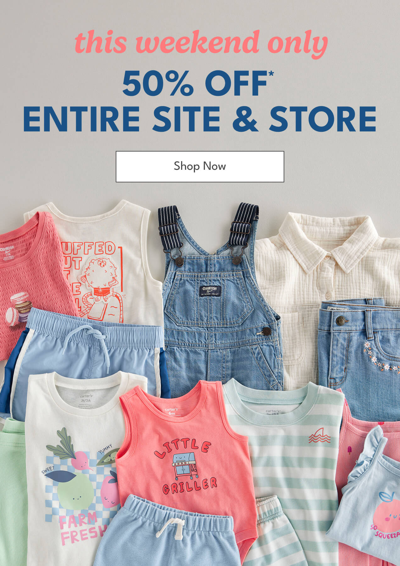 this weekend only | 50% Off* | Entire Site & Store | Shop Now this weekend only | 50% Off* | Entire Site & Store | Shop Now