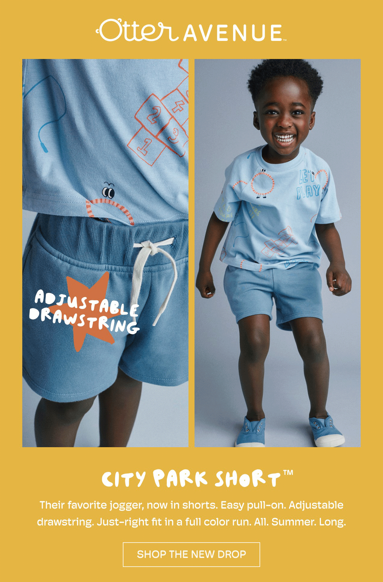 City Park Short™ | Thier favorite jogger, now in shorts. Easy pull-on. Adjustable drawstring. Just-right fit in a full color run. All. Summer. Long. | Shop the New Drop City Park Short™ | Thier favorite jogger, now in shorts. Easy pull-on. Adjustable drawstring. Just-right fit in a full color run. All. Summer. Long. | Shop the New Drop