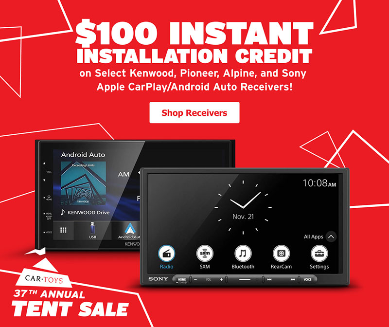 $100 Installation Credit