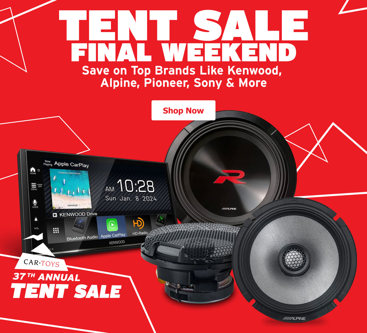 Alpine and Kicker Subwoofer Sale
