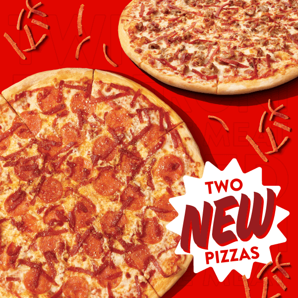Two NEW Pizzas added to the menu