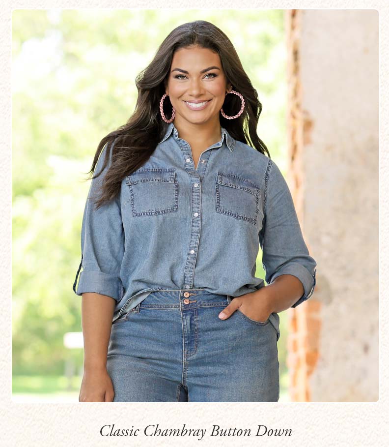 Shop Chambray Tops