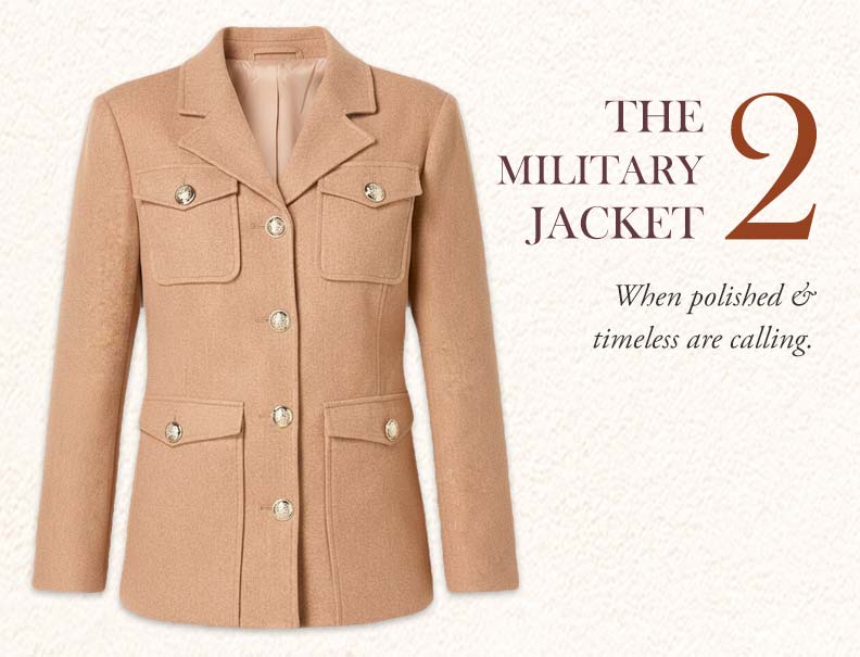 Shop the Military Jacket
