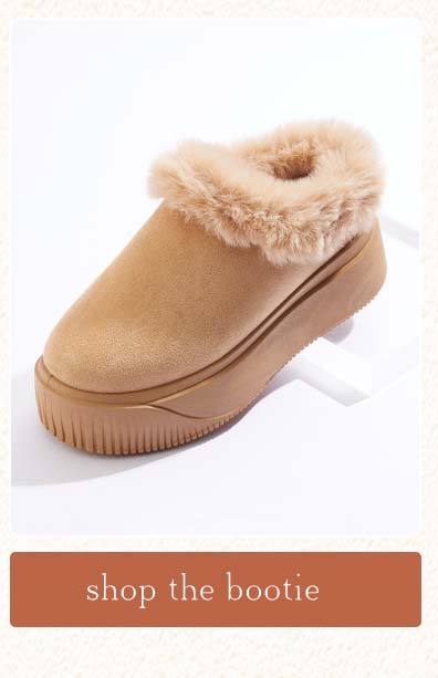 Shop Platform Faux Suede Fur Trim Clogs