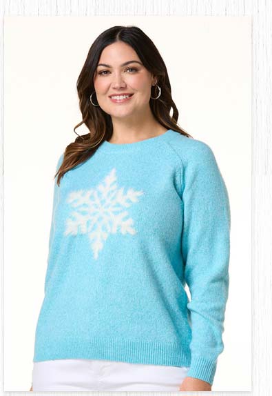 Shop Wispy Snowflake Sweater