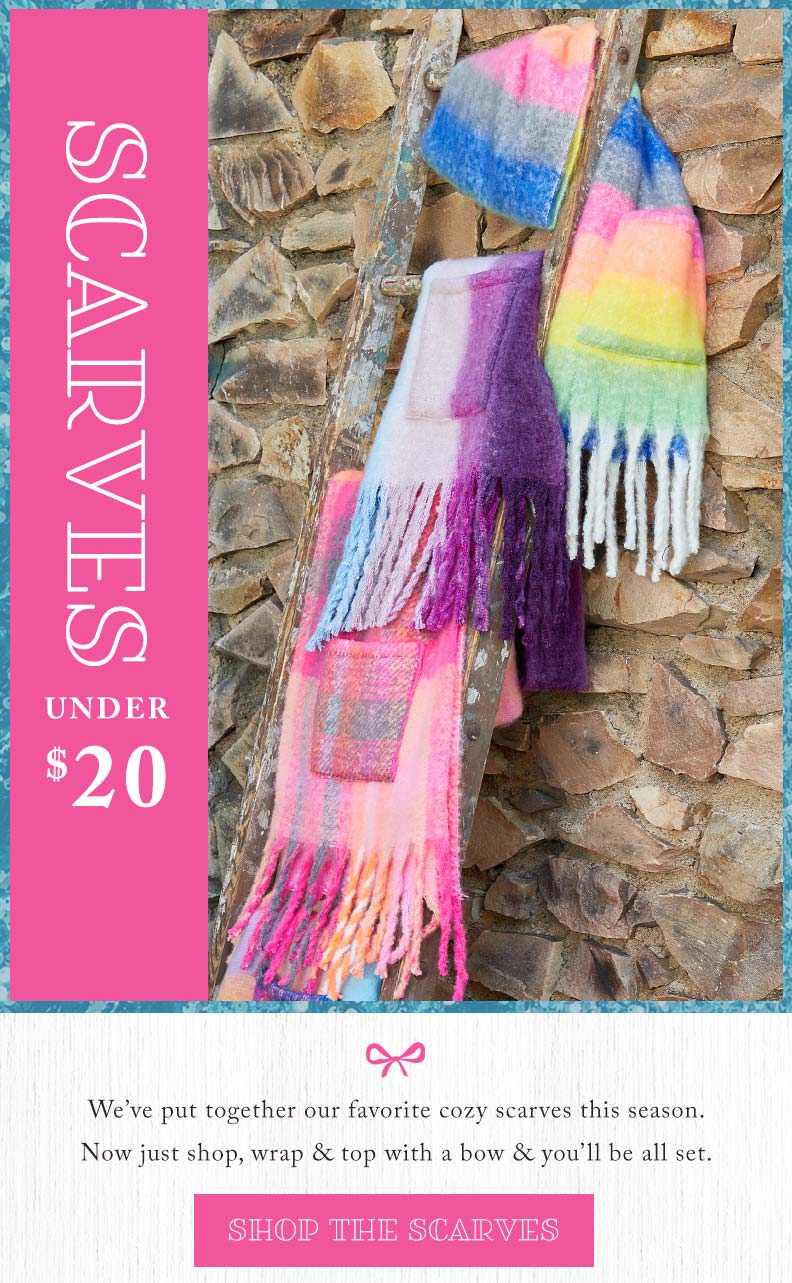 Shop Scarves Under $20