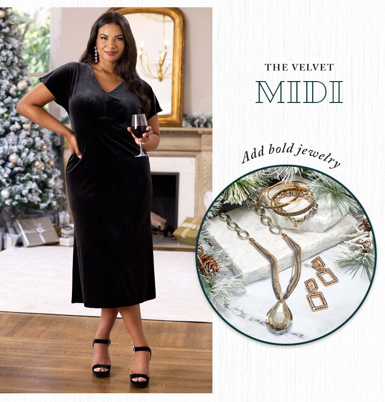 Shop The Velvet Midi