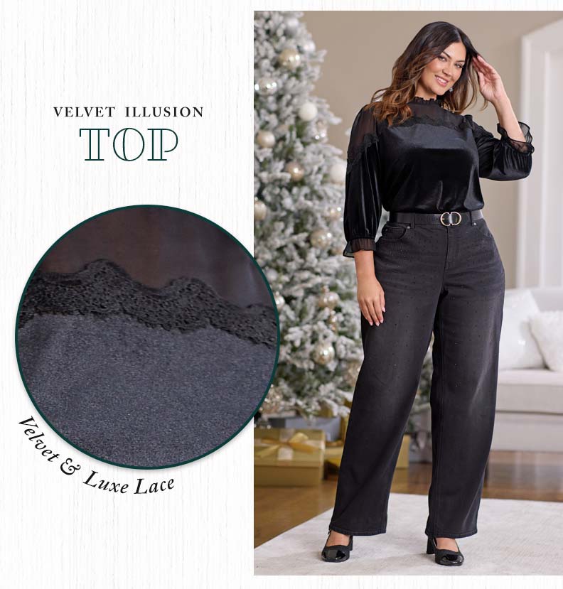 Shop Velvet Illusion Top