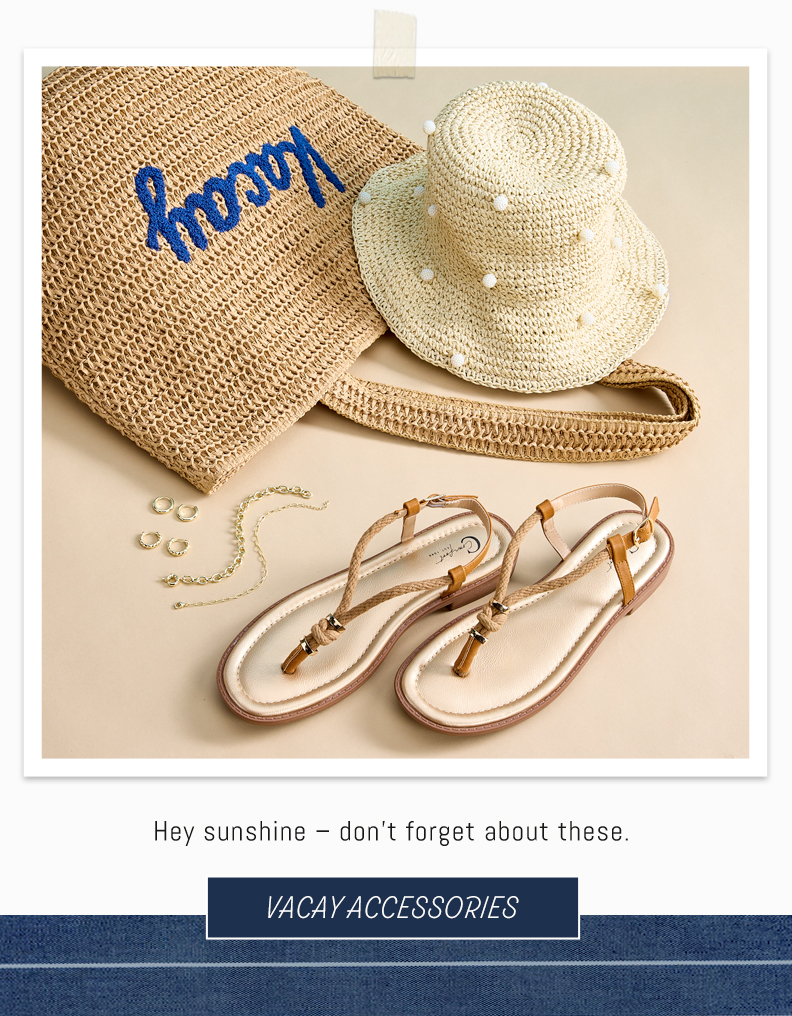 Shop Vacay Accessories