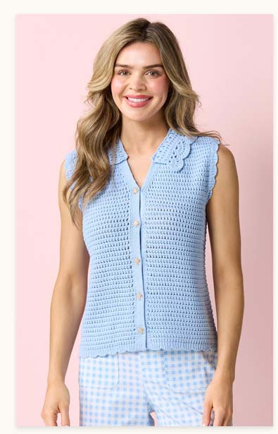 Shop Crochet Sweater Vest
