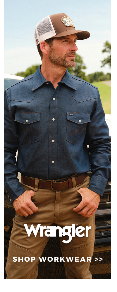 WRANGLER | SHOP WORKWEAR >>