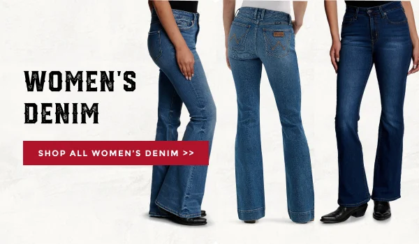 SHOP ALL WOMEN'S DENIM >>