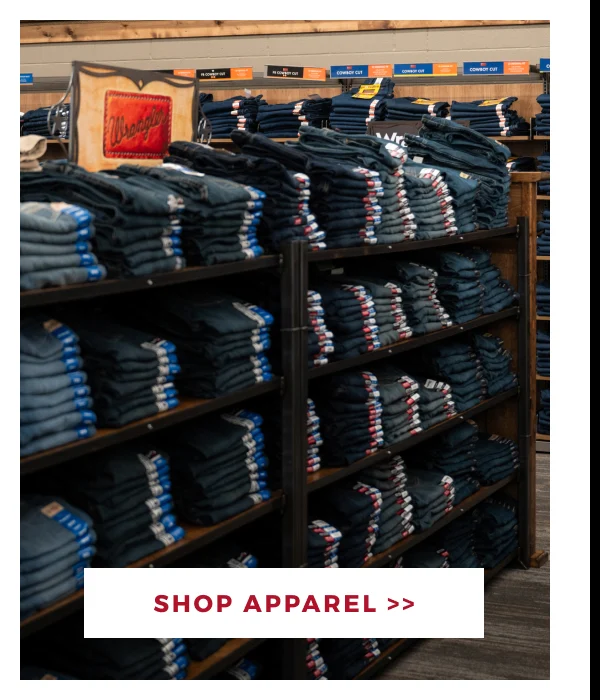 SHOP APPAREL >>