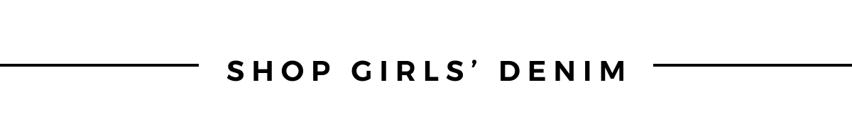 SHOP GIRLS' DENIM