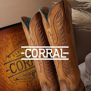 SHOP NEW WOMEN'S CORRAL BOOTS >>