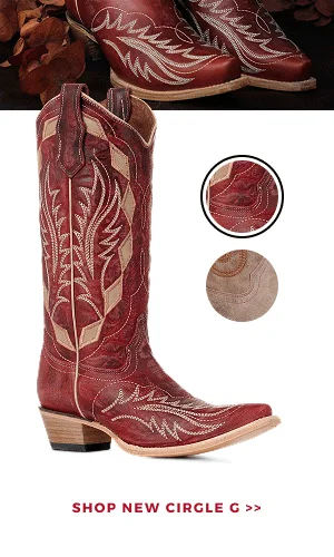 SHOP NEW CIRCLE G WOMEN'S BOOTS >>