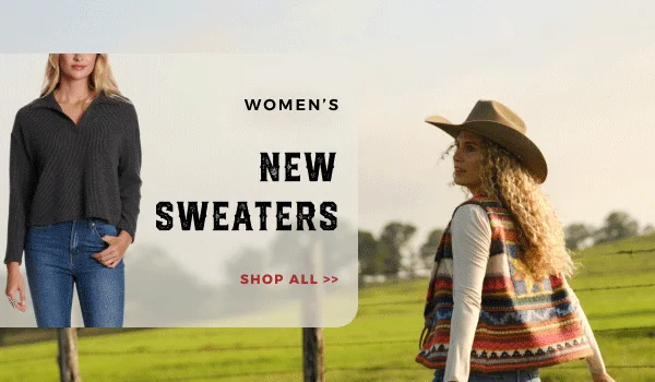 WOMEN'S NEW SWEATERS | SHOP ALL >>