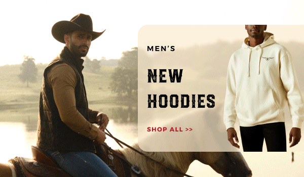 NEW MEN'S HOODIES | SHOP ALL >>