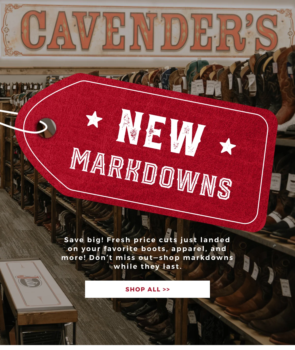New Markdowns | Save big! Fresh price cuts just landed | Shop all >>