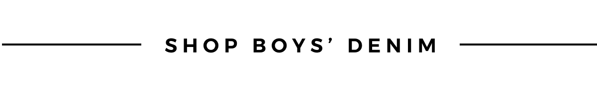 SHOP BOYS' DENIM
